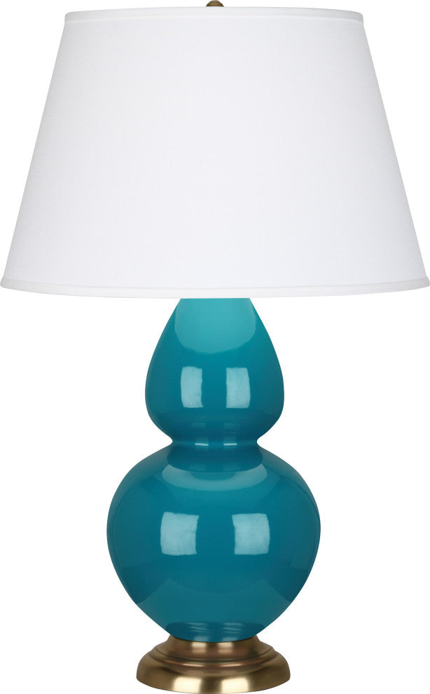 Double Gourd Table Lamp, Peacock