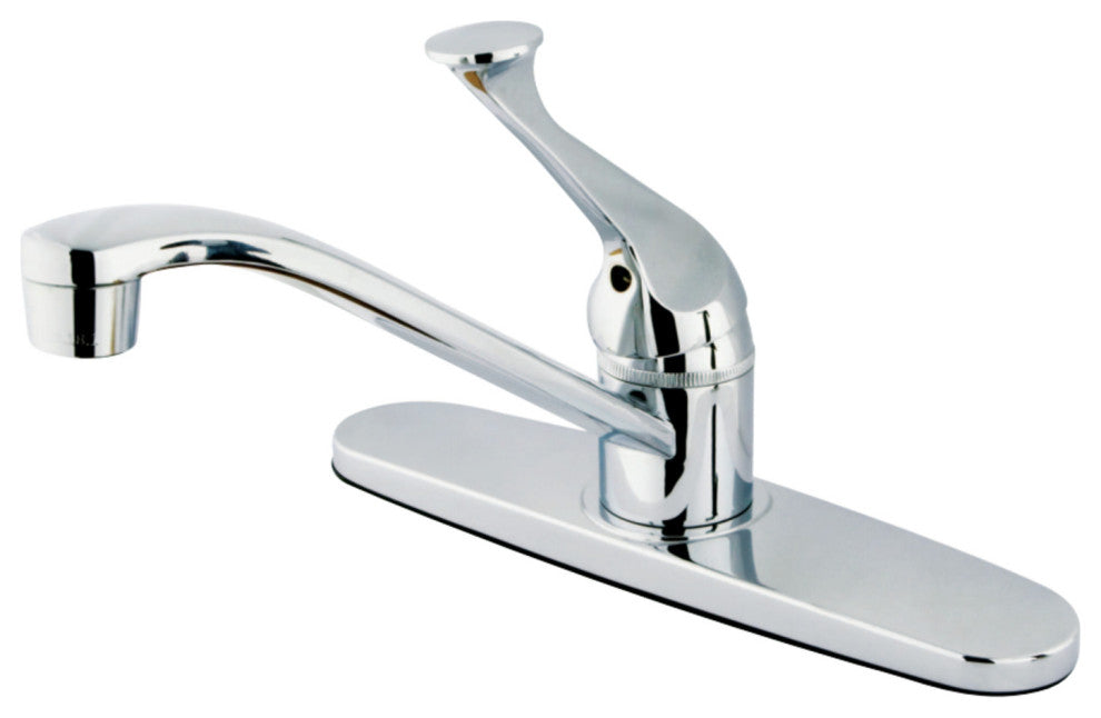 Kingston Brass Single-Handle Centerset Kitchen Faucet, Polished Chrome