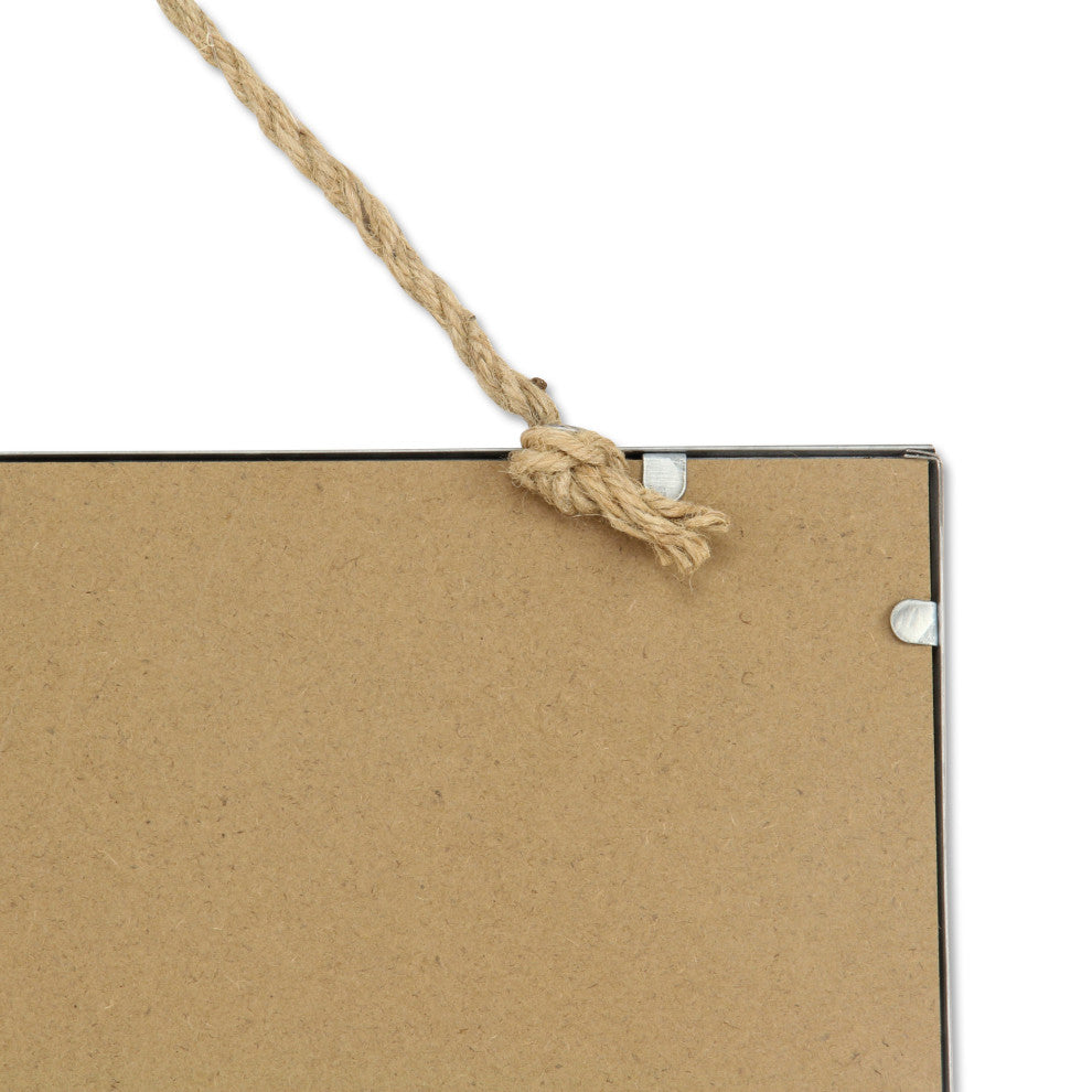 Galvanized Metal Rectangular Chalkboard