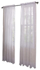 Hathaway Rod Pocket Curtain Panel 54 x 96 in White
