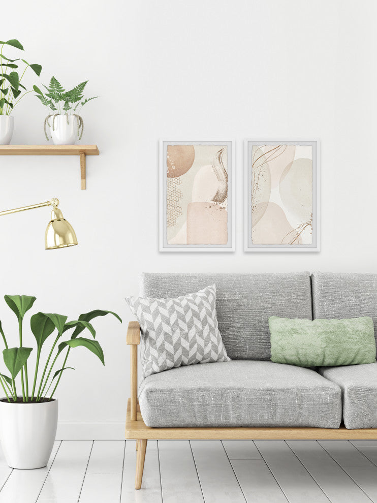 The First Voyage Diptych, 2-Piece Set, 30x45 Panels