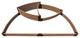 Classic Sienna 'Victory Cockade' 6' X 8' X 16.5" Raised Garden Bed - 1" Profile