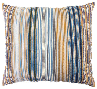 Wilson Striped Quilted Euro Pillowcase Sham