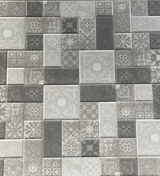Lazio 12''x 24'' Ceramic Tile for Wall in Dark & Light Grey