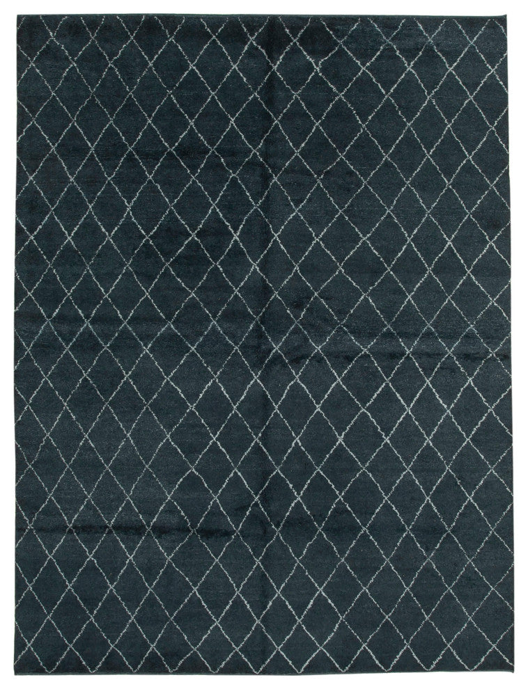 Rug N Carpet - Handmade One-of-a-Kind 9' 0'' x 12' 0'' Moroccan Area Rug