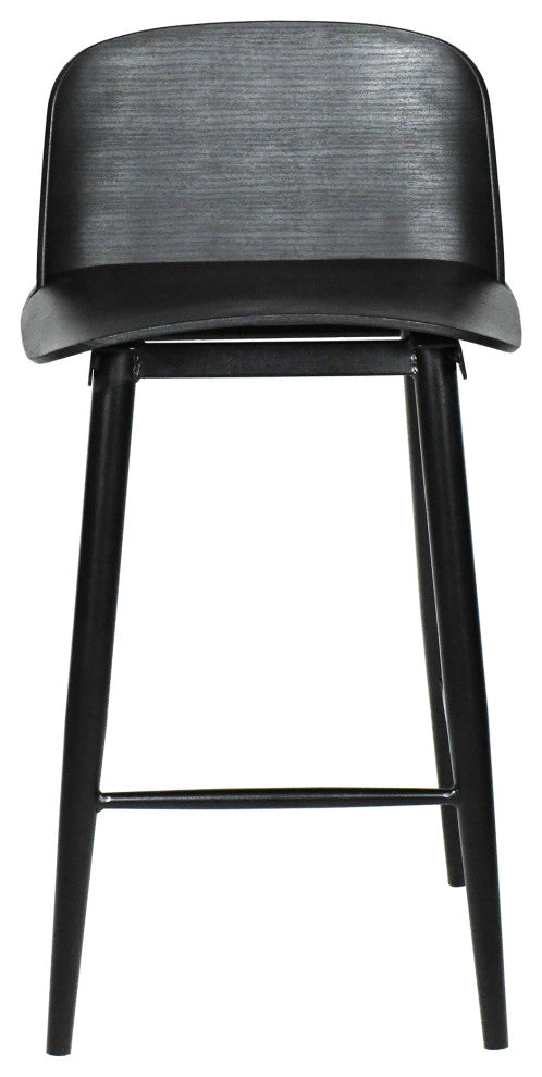 First of A Kind Looey Counter Stool Black