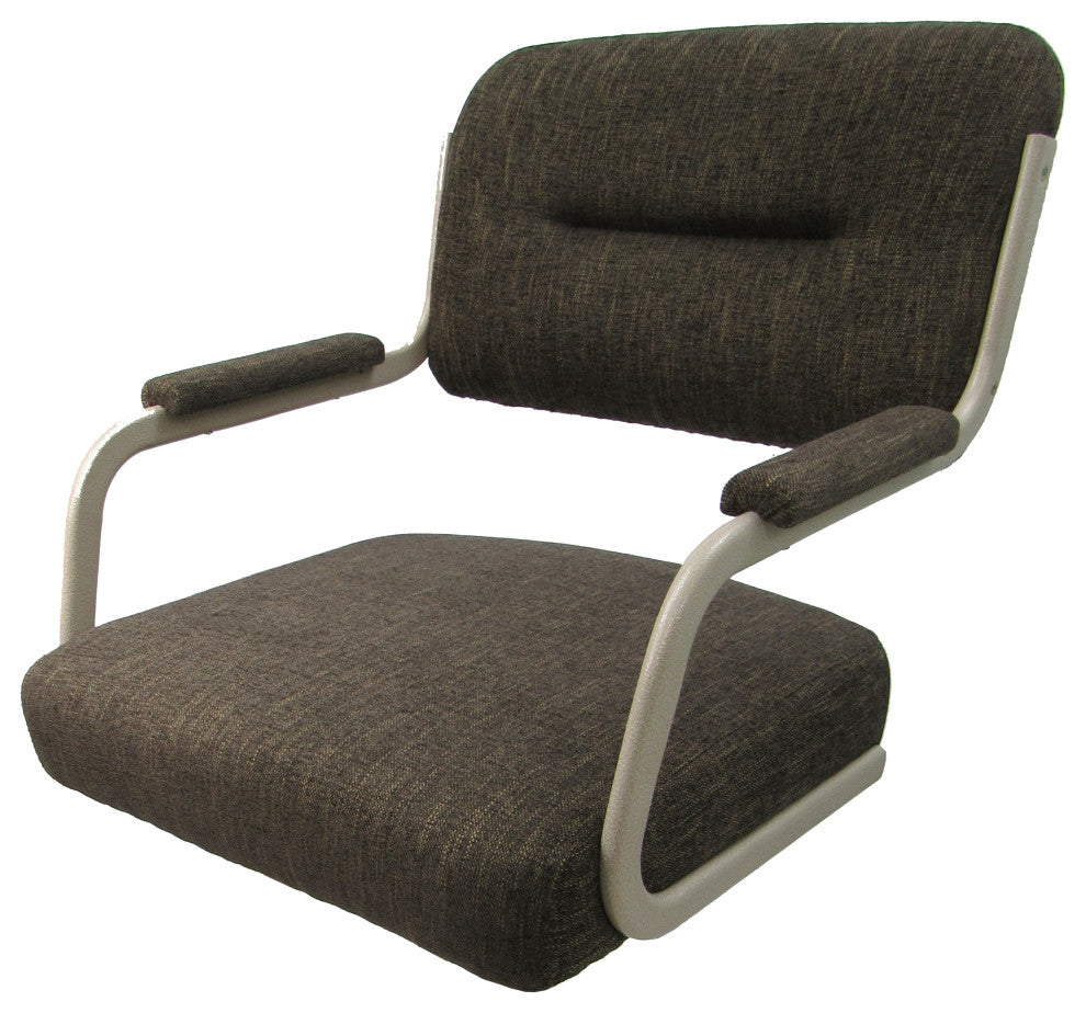 Swivel Tilt Metal Counter 26"/30" Bar Stool M-110, Sanora Brown Beige, 30"