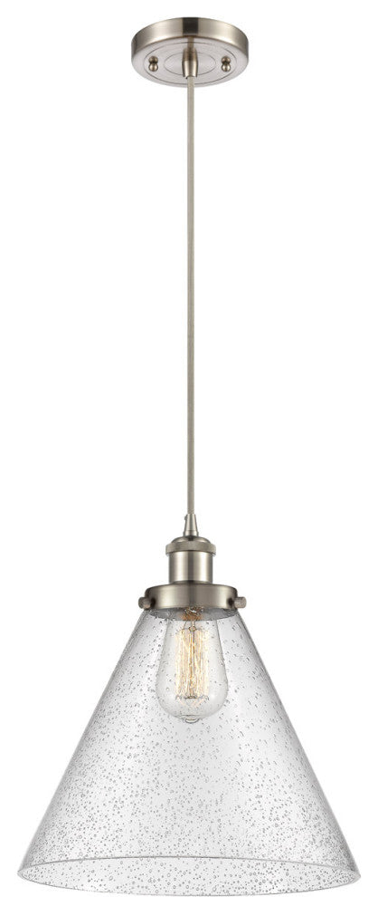 Innovations Lighting 916-1P-SN-G44-L-LED X-Large Cone 1 Light Mini Pendant