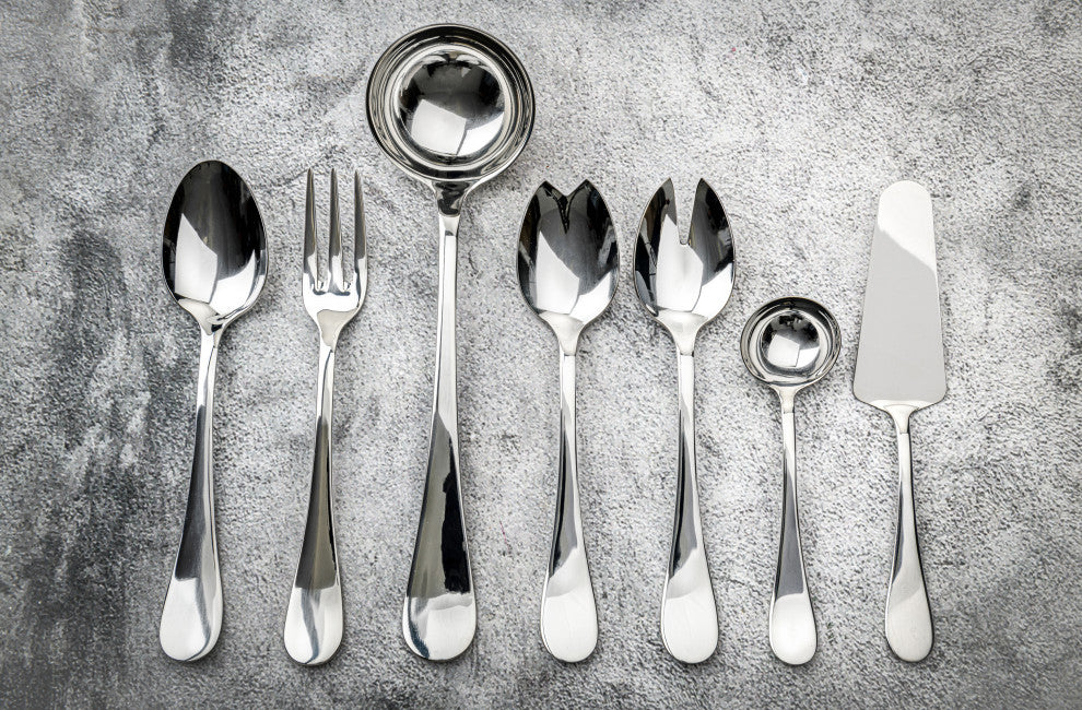 Brescia Salad Serving Set 2-Piece Set Mirror