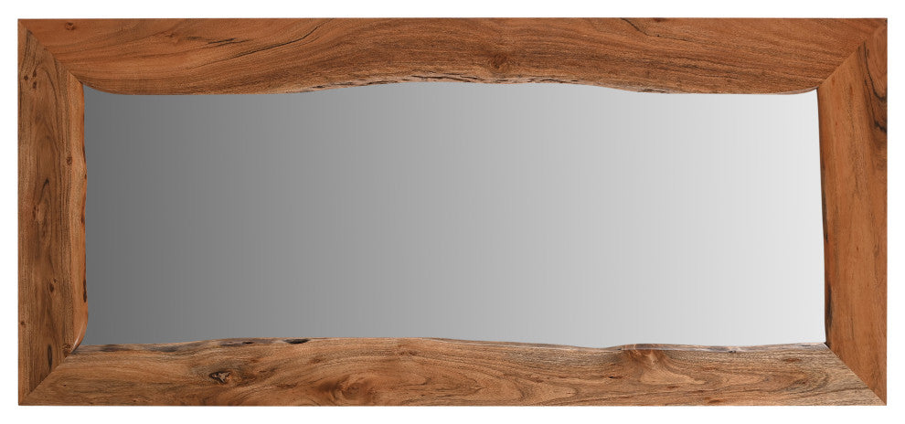 Stafford Live Edge Vanity Accent Mirror, 72" W