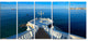 "Benidorm Mirador Del Castillo Lookout Point" Art, 5 Panels