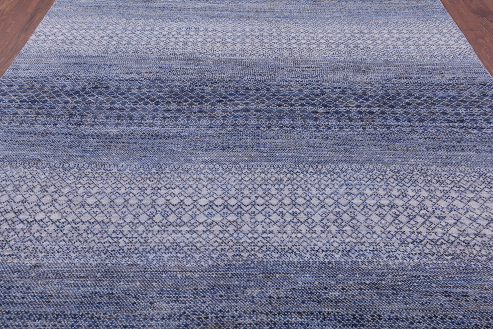 Savannah Grass Handmade Wool Rug 7' 8" X 10' 7" - Q13259