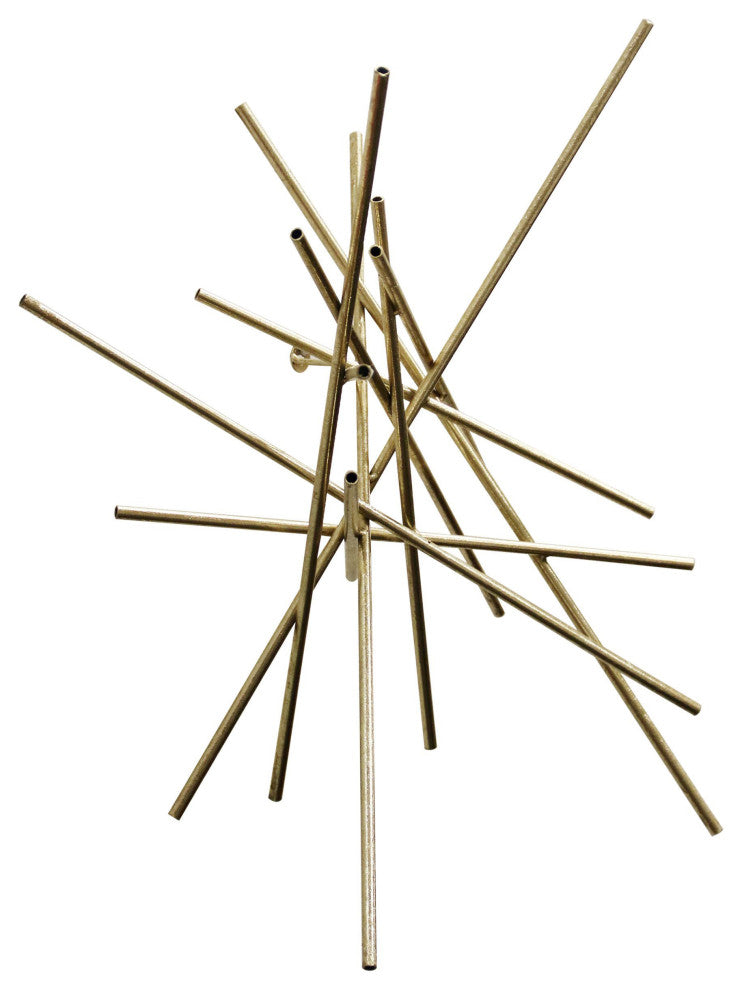 Triton Metal Art Gold Gold Finish On Metal Wall Sculpture