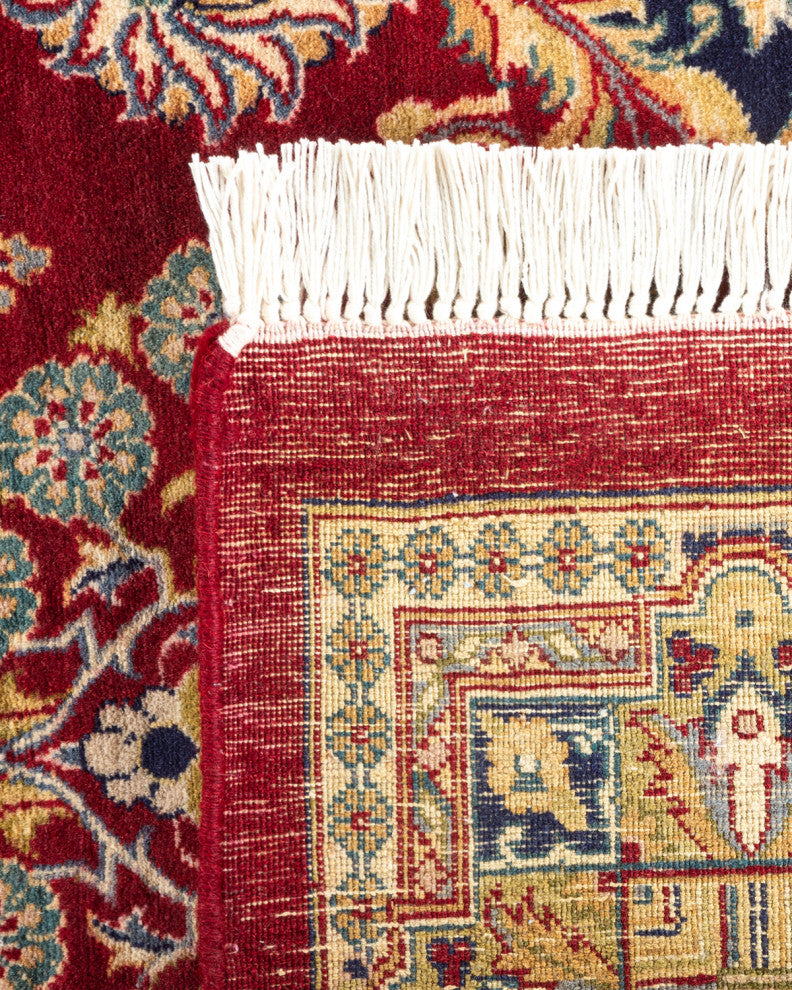 Mogul, One-of-a-Kind Hand-Knotted Area Rug Red, 9'' 1" x 12'' 4"