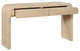 Cresthill Natural Ash Console Table, White Oak