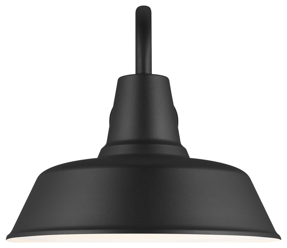 Barn Light Extra Large 1-Light Outdoor Wall Lantern, Black