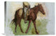 "Sketch For Cowboys In The Badlands" Artwork, 22" x 15"