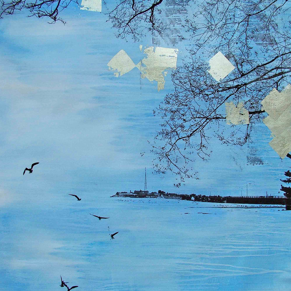 "New Bedford Harbor" Print on Canvas by Tracy Silva Barbosa