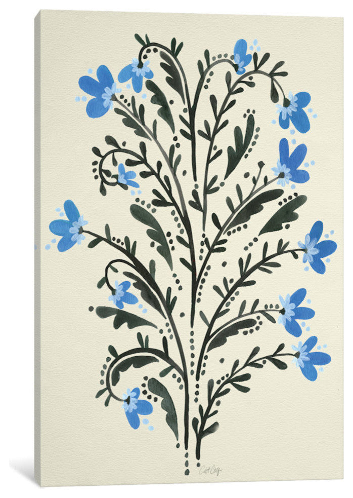"Flowers Artprint" by Cat Coquillette, 40x26x1.5