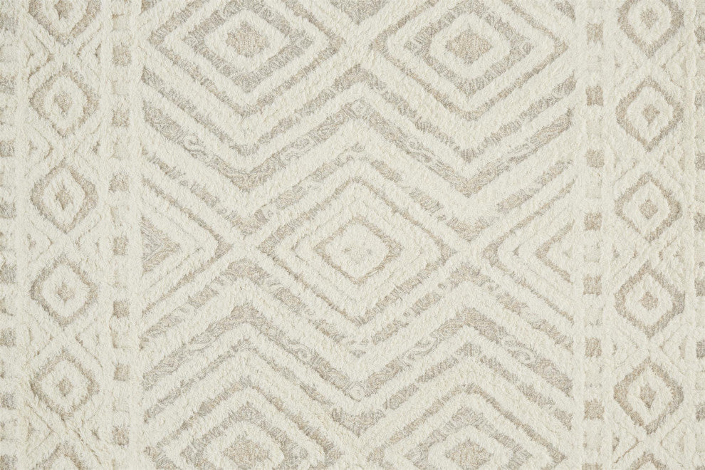 Weave & Wander Elika Beige 2'x3' Hand Tufted Area Rug