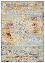 Safavieh Aria Ara183Y Vintage/Distressed Rug, Yellow/Cream, 9'0"x12'0"