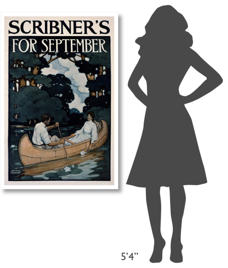 "Scribner"™s for September" Digital Paper Print by John Edwin Jackson, 31"x46"