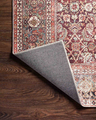 Printed Layla LAY-11 Cinnamon/Sage Area Rug, 2'6"x9'6"