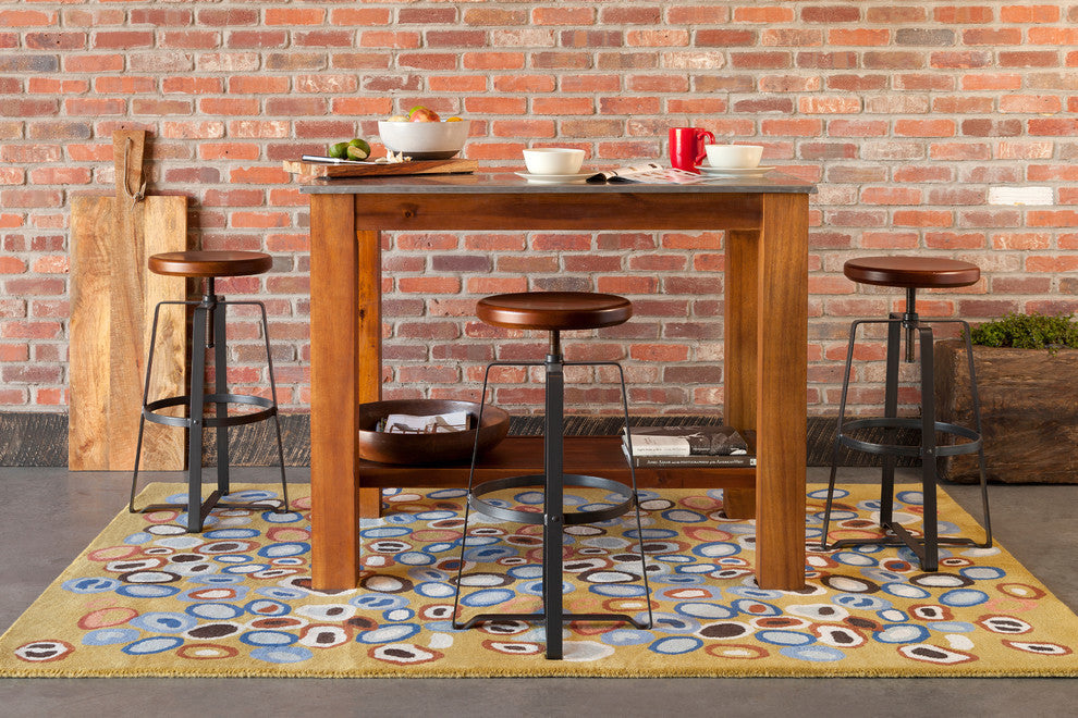 Allie Abstract Contemporary Area Rug, 5'x7'6"