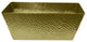 nu steel Gold Hammered Large Bin