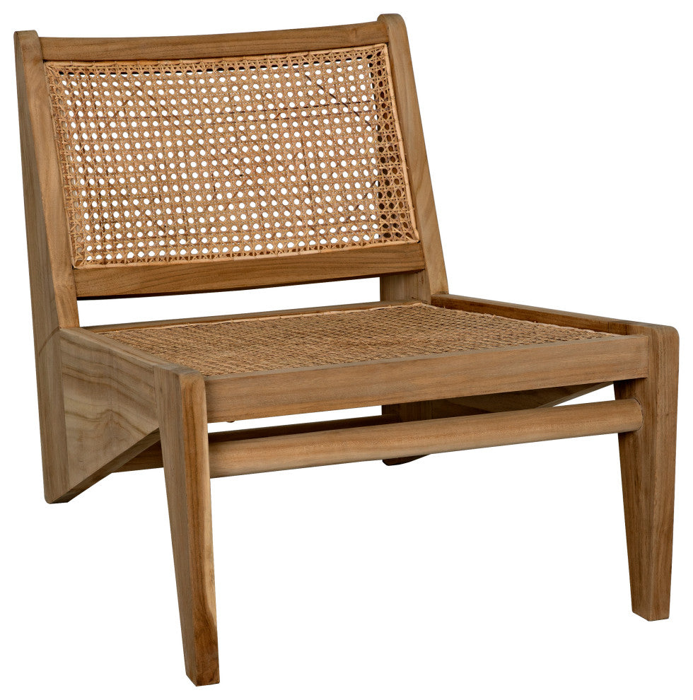 Udine Chair With Caning, Teak