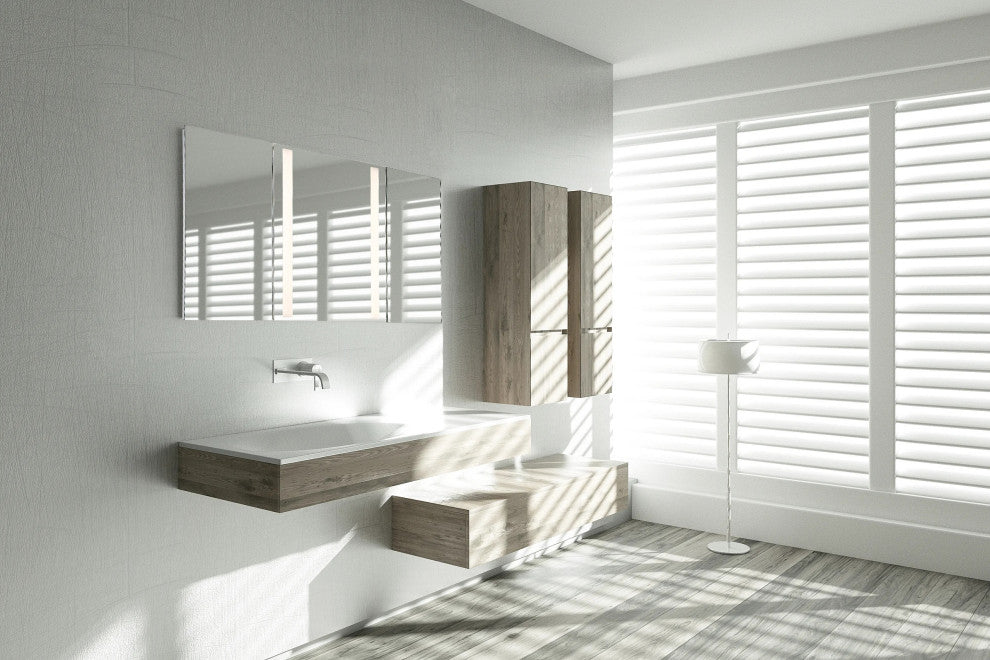 Trias 32" Trifold Mirror