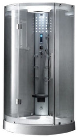 Walk-In Steam Shower, Corner Unit