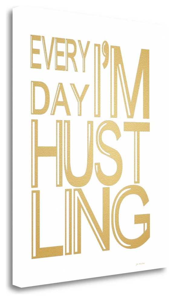 "Hustling" By Jo Moulton, Giclee Print on Gallery Wrap Canvas, Ready to Hang