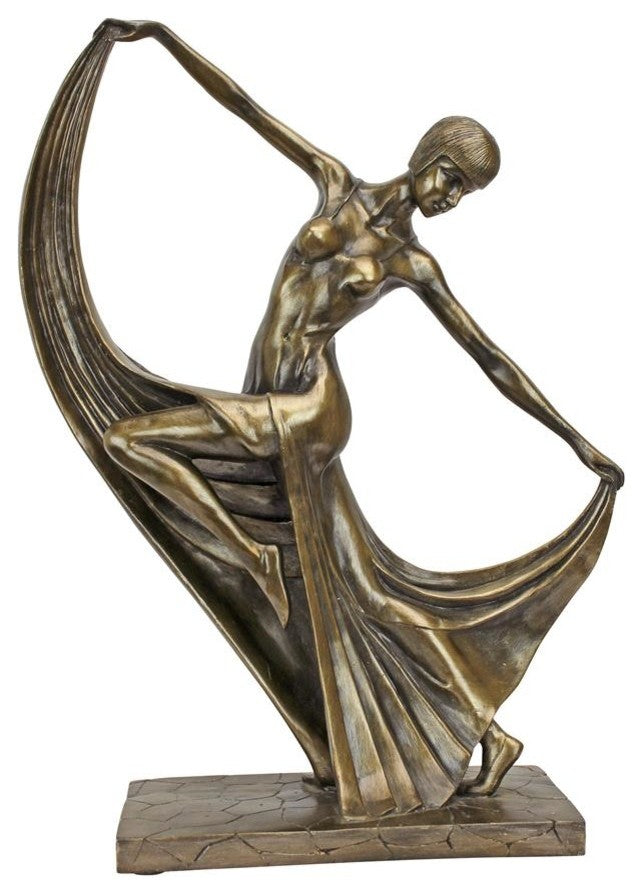 Mistress of the Dance Art Deco Statue