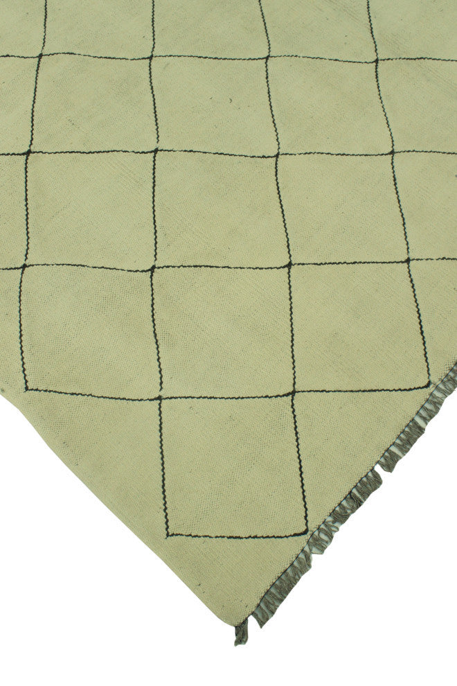 Winchester Kilim Hashim Ivory/Brown Rug, 6'3x9'10