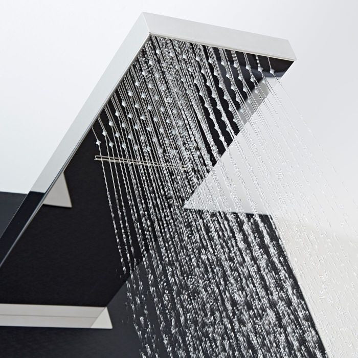 Vicenza Bathroom Shower Set With Rainfall Shower Head and Hand Shower