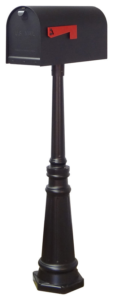 Titan Steel Curbside Mailbox and Tacoma Mailbox Post