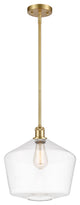Innovations 516-1S-SG-G652-12 1-Light Mini Pendant, Satin Gold