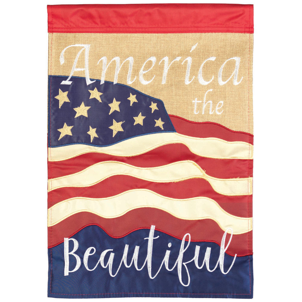 Flag America The Beautiful 29x42