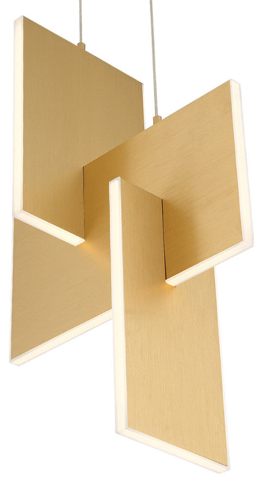 Eurofase Lighting 37346-010 Coburg 3 Light 20"W LED Chandelier - Painting