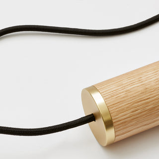 Voronoi II With Oak Pendant