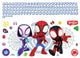 Spidey and His Amazing Friends Headboard Peel and Stick Giant Wall Decal