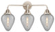 288-3W-PN-G165-LED 3 Light 24.5" Bath Vanity Light, Polished Nickel