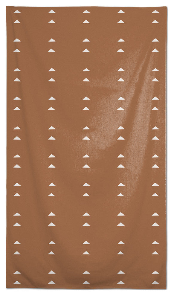 Tribal Triangles 58 x 102 Outdoor Tablecloth