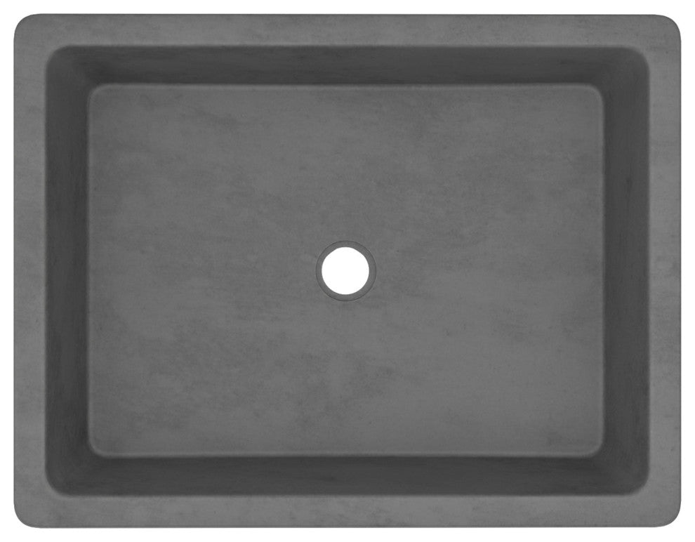 Nipomo NativeStone Bathroom Sink, Slate