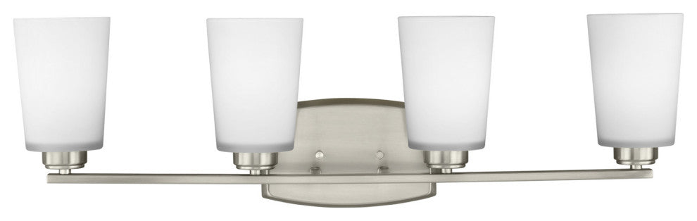 Generation Lighting 4428904 Franport 4 Light 29"W Bathroom Vanity - Chrome