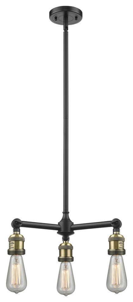 Innovations Lighting 207Nh-Bab 3 Light Chandelier