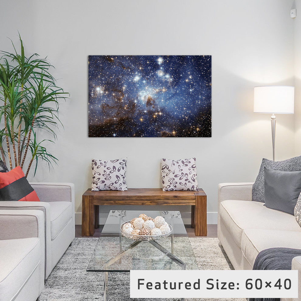 LH-95 Stellar Nursery (Hubble Space Telescope) by NASA