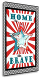 "Home Of The Brave" By Sarah Ogren, Giclee Print on Gallery Wrap Canvas