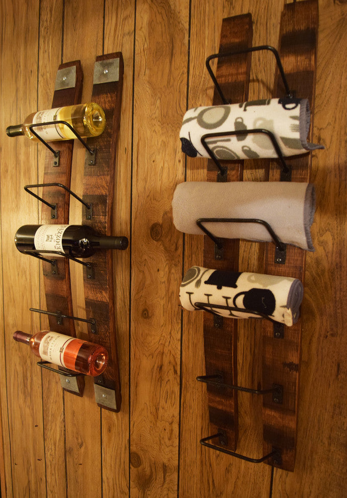 Wine Stave Wine Rack